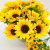 High Quality  Artificial Sunflower Flowers  10cm Big Head  Silk Flowers for Decoration Fake Flowers Simulation Sun Flowe