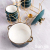 Hot Selling Crown Ceramic Cup Bowl Family Soup Bowl Set
