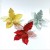 Christmas Decorative Ornaments DIY Gold Powder Christmas Flower Christmas Tree Garland Accessories Decorations