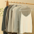 Clothes Hanger Seamless Household Drying Clothes Support Shoulder Corner Non-Slip Hanging Air Clothes Plastic Support Wide Shoulder Clothes Hanger