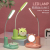 Factory Direct Sales Led Cartoon Multifunctional Mirror Table Lamp USB Charging Small Night Lamp