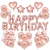 Aluminum Balloon Party Decoration Happy Birthday Happy Birthday 16-Inch Letter Set Wholesale