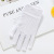 Spring and Summer New for Children and Kids White Lace Mesh Bow Decorative Sun Protection Gloves Dancing Etiquette Gloves