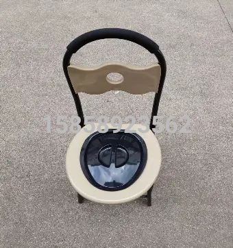 Factory Direct Sales Portable Outdoor Commode Simple Commode Folding Blister Packaging Toilet
