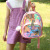 2021 New Unicorn Transparent Bag Cartoon TPU Children's Laser Colorful Backpack Girls' Outdoor Schoolbag