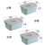 Thickened Plastic Storage Box Storage Box Household Storage Small Box Snack Box Clothes Toy Wardrobe Storage Box