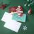 New Christmas Greeting Cards Available in Stock Cartoon Santa Claus Snowman Blessing Message Small Card Multiple Options H