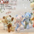 New Bamboo Charcoal Card Rabbit Bear Plush Doll Keychain Trendy Backpack Pendant Crane Machines Doll Store Supply