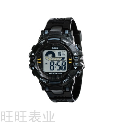 Polit New Students' Box-Packed Waterproof Men's Black Gold Luminous Drop-Resistant Wear-Resistant Gift Children's Watch