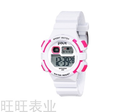 Spot Luminous Children's Boxed Waterproof Cartoon Digital Candy Color Student Electronic Watch Sports Gift Watch reloj