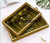 2021new Ramadan Tray Fruit Plate Muslim Holiday Pattern Tea Tray Halal Eid Decorations