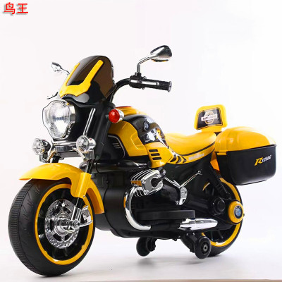 Rechargeable Baby Toy Electric Stroller Boys and Girls Children 2-8 Years Old Children's Double Motorcycle