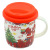 Factory Direct Sales Mug Ceramic Cup Milk Cup Breakfast Cup Gift Cup Mug Printed Logo Christmas Gift