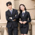 Business Suit Men's and Women's Same Style 2021 Spring and Autumn Business Formal Wear Bank Insurance Hotel Manager 4S Car Office Work Clothes