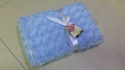 New Double-Layer Embossed Velvet Children's Blanket Manufacturer Direct Wholesale Foreign Trade Super Soft Babies' Woolen Blanket Hug Blanket
