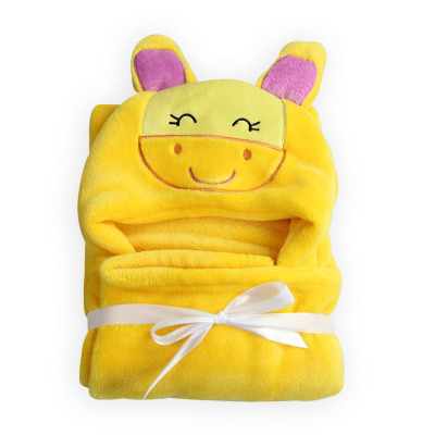3D Hooded Blanket Newborn Bayeta Wholesale Spring and Summer Blanket Foreign Trade Baby Baby Blanket