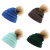Knit Hat Beanie Classic Matching Pom Beanie Custom Private L