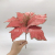 Handcraft Glitter Large Artificial Flowers Christmas Decor Poinsettia Fake Flowers For DIY Xmas Wedding New Year Home De