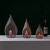 Retro Retro Retro Ins Nordic Candle Aromatherapy Iron Art Candlestick Storm Light Photography Props Living Room Decoration