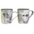 Teacher's Day Gift Ceramic Coffee Cup Set European Entry Lux Gift Box Marbling