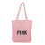 Pink Creative Portable Advertising Canvas Bag Custom Gift Shopping Bag Cotton Bag Portable Canvas Bag Custom Logo