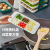 Multi-Functional Kitchen Dish Multi-Layer Household Tray Layered Hot Pot Side Dishes Plate Artifact Wall Hanging Set Plate