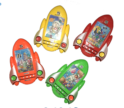 Rocket Water Machine Children's SATINE Toy Adult Nostalgic Toy Water Throw the Circle Toy Stall Supply