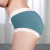 Women's Cotton Underwear Mid-Waist Seamless Briefs Graphene Antibacterial Bottom Crotch Briefs Breathable Hip Lifting Sexy