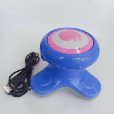 Handheld Massager Mini USB Battery Triangle Full Body Massage Wave Portable Vibrating Electric massager 