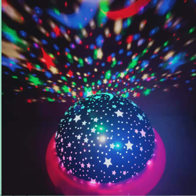 LED Star Light Romantic Starlight Projection Lamp Children Creative Starry Sky Projector Ambience Light Christmas Gift