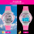 Children's Electronic Watch Multifunctional Daily Waterproof Fashion Numbers Color Student Luminous Watch