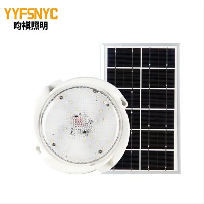 LED Solar Light-Controlled Floodlight Ceiling Lamp 40w60w with Remote Control Die-Cast Aluminum Floodlight