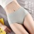 New Lace Graphene Mid-High Waist Underwear Women's Hip-Lift and Belly Shaping Traceless Ventilation Women's Briefs