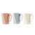 Creative Geometric Cup Plastic Tooth Mug Cup Student Tooth Cup Home Couple Cup Family Three Creative Cup