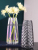 Nordic Light Luxury Creative Colorful Vase Modern Minimalist Furnishings Living Room Vase Ornaments Model Room Ornamental Flower