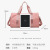 Korean Style Portable Fitness Bag Large Capacity Short-Distance Travel Bag Dry Wet Separation Yoga Bag Shoe Storage One Shoulder Luggage Bag