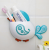 Bird Strong Suction Cup Toothbrush Toothpaste Holder Storage Box