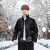 New Winter down Jacket Men's Stand Collar Workwear Short White Duck down Warm Thickened Casual down Jacket Coat for Men