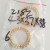 2182 Hemp Wreath Earring Material KC Gold Alloy DIY Ornament Accessories Manufacturer 10 PCS 1 Pack Color Retention