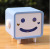 Creative Gift Korean Style Square Tissue Box Smiley Face Plastic Tissue Dispenser Cute Smile Roll Paper