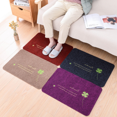 Household Four-Leaf Clover Floor Mat