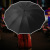 Automatic Umbrella Men's and Women's Folding Large Fluorescent Reverse Sun Umbrella Rain Dual-Use LED Light Car Sunshade