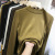 Half-High Collar Long Sleeves T-shirt for Women 2021 Autumn New European Goods Chic Design Thickened Thin Velvet Slimming Bottoming Shirt
