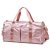 Shiny Leather Fashion Dry Wet Separation Sports Female Yoga Fitness Bag Waterproof Large Capacity Outdoor Travel Bag