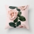 Beautiful Fashion Flower and Leaf Single-Sided Short Velvet Pillow Sofa Cushion Office Cushion Car Cushion Living Room Pillow Cover