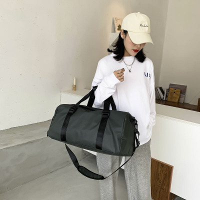 New Fashion Sports Travel Bag Men's Handbag Women's Business Trip Large Capacity Travel Bag Waterproof Fitness Trendy Bag