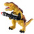 Cross-Border New Arrival Electric Remote Control Special Attack Dinosaur Can Launch Gatling Weapon Sound and Light Walking Dinosaur Remote Control Toy