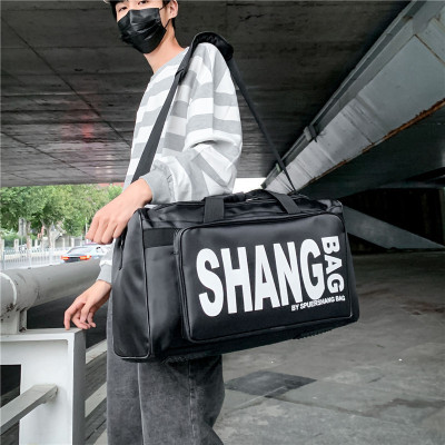 Zhihao New Letter Multifunctional Sneakers Storage Luggage Bag Travel Bag Sports Gym Bag Large Capacity Basketball Bag