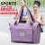 2021 New Folding Travel Trolley Bag Dry Wet Separation Sports Yoga Fitness Bag Outdoor Travel Buggy Bag