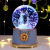 Factory Supplier Yilu Accompanied Crystal Ball Rotating Floating Snowflake Light Luxury Fengshui Ball Music Box Birthday Gift